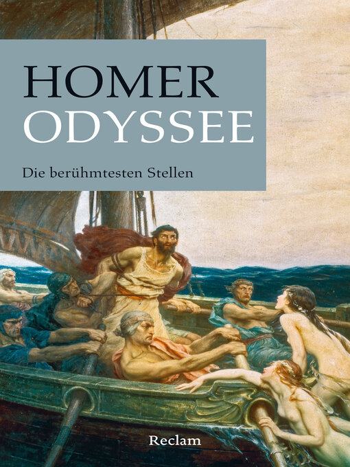 Titeldetails für Odyssee. Die berühmtesten Stellen nach Homer - Verfügbar